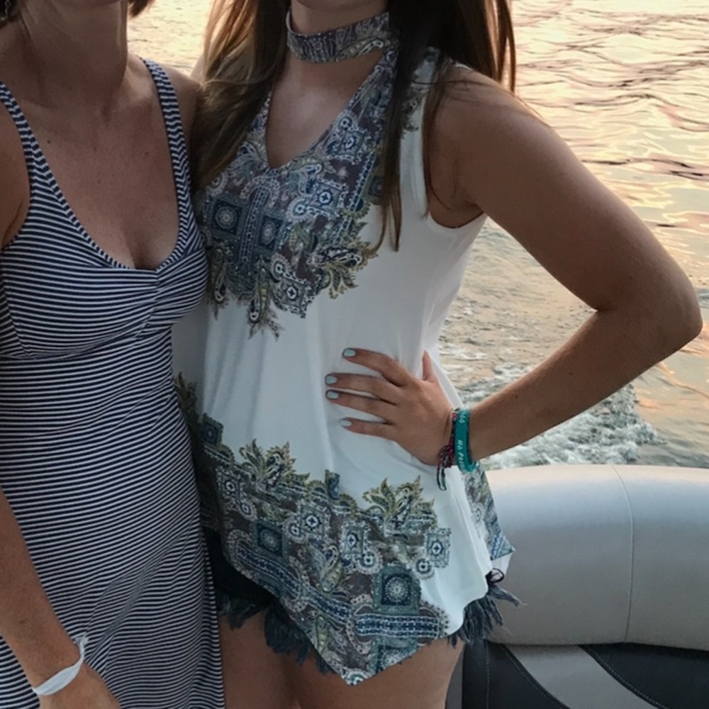 Softest tank with unique neck